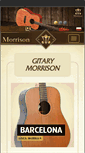 Mobile Screenshot of morrisonguitars.eu
